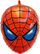 Шар с гелием  Фигура, Голова, Человек Паук, 56 см.
