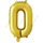 Шар- буква  "О", надутая воздухом, 41 см