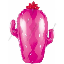 Шар с гелием  Фигура, Кактус, Розовый, 74 см.