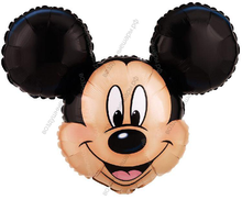 Шар с гелием голова Микки Мауса