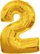 "2" золотая