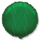 Фольгированный шар (18''/46 см) Круг, Зеленый, 1 шт.