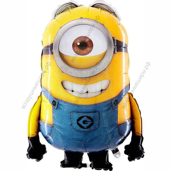 Шар с воздухом, Мини-фигура, Миньон, Стюарт, 43 см 