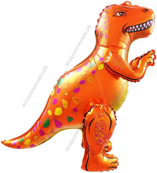 Фигура стоячая Динозавр Аллозавр, Оранжевый, 64 см