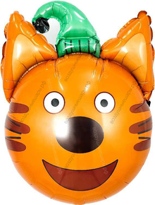 Голова, Три Кота, Компот с гелием 53 см.