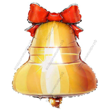 Шар с гелием  Колокольчик на Последний звонок, Выпускной, 1 сентября , 104 см.