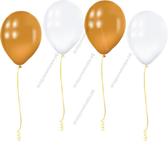 Гелиевая гирлянда простая