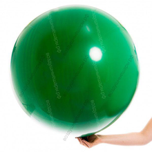 Большой Темно зеленый шар с гелием, 70см