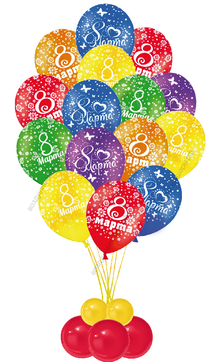 Фонтан шаров Женский день