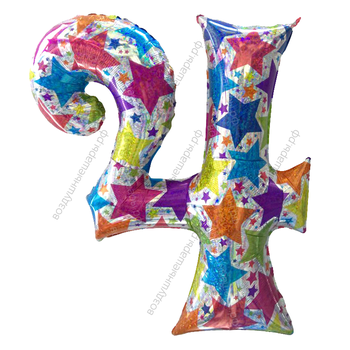 Шары цифры ОРИГИНАЛЬНЫЕ с гелием