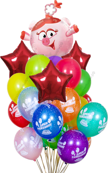 Букет тематический Смешарики Нюша