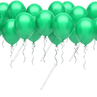 Шары под потолок зеленые