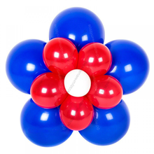 Цветок из шаров Двойной с пятью лепестками