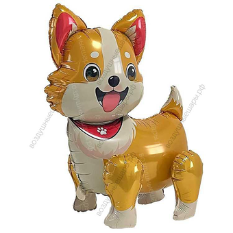 Шар воздушный ходячий щенок Милый Корги