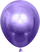 Шар (12''/30 см) Фиолетовый, лайт, хром Шаринг, 50 шт