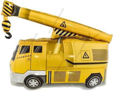 Шар с гелием  Фигура, Аварийный кран, 84 см.