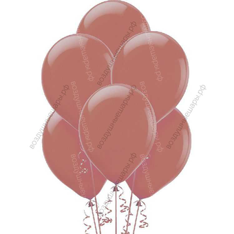 Шары Розовое дерево с гелием