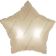 Шар с гелием  Звезда, Карамель, 46 см.