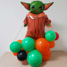 Инсталляция из шаров Малыш Йода на планете Корусант, 90 см