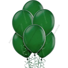 Шары Темно-зеленые с гелием
