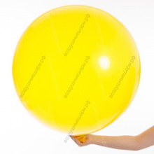 Большой Желтый шар с гелием, 70см