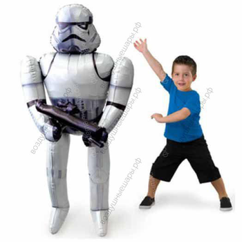 Шар Штурмовик из Звездных Войн с гелием, ходячий