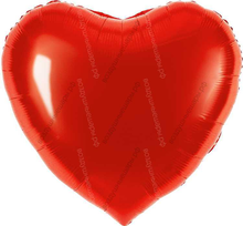 Сердце 40", 100 см, надутое воздухом. Не летает!