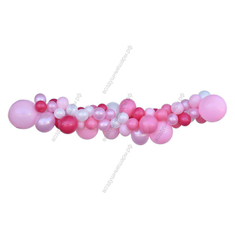 Разноразмерная гирлянда из шаров «Щербет»