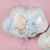 1 шт. Шар с гелием Фигура, Малыш в облаках, 66см. 