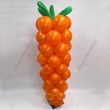 Фигура из шаров Морковка (плетеная), 175 см 