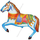 Шар (42''/107 см) Фигура, Лошадь цирковая, 1 шт.