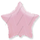 Фольгированный шар (18''/46 см) Звезда,  Розовая пастель, 1 шт.