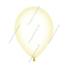 Шар с гелием  Макарунс, Хрустально-желтый , кристалл, 30 см.