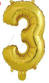 Шар- буква  "З" русского алфавита, надутая воздухом, 41 см