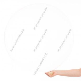 Большой Прозрачный шар с гелием, 70см