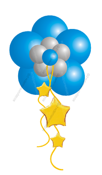 Цветочек "Новогодняя ночь"