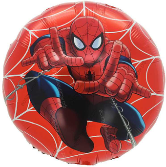 Шар гелиевый Человек Паук против Ящера, 46 см 