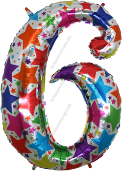 Шары цифры ОРИГИНАЛЬНЫЕ с гелием