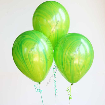 Букет из 3-х мраморных агатовых шаров (цвет на выбор)