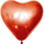 Сердце (12''/30 см) Красный (503), хром, 25 шт.