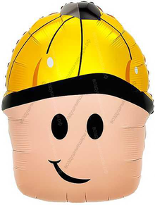 Голова героя Роблокс с гелием, 58 см.