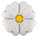 Шар (35''/89 см) Цветок, Ромашка, 1 шт., 23515