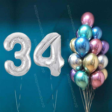 Шары с гелием на 34 года