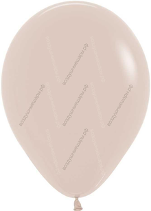 Шары Белый песок, Бежевые с гелием