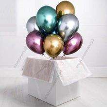 Британцы поделились лайфхаком, как сделать подарок из воздушных шаров и коробки