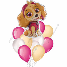 Фонтан из шаров Щенячий патруль: Скай