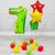 Шары на День рождения ребенка 7 лет, сет Крокодил