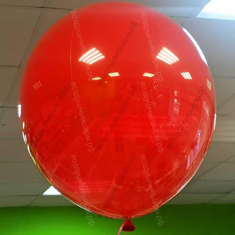 Стеклянный шар Дабл Стафф Белый песок, 45 см.