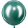 Шар (36''/91 см) Зеленый, хром, 1 шт., 512-36K5