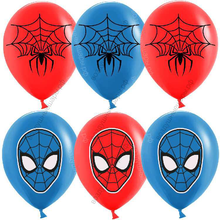 Шар с гелием Человек Паук, Паучьи сети, пастель, 2 ст, 30 см.